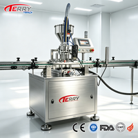 Machine de remplissage verticale automatique pour liquides à haute viscosité, remplisseuse de bouteilles semi-liquides pour produits chimiques quotidiens, shampoings et détergents