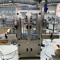 Vente chaude : Machine de capsulage pneumatique à double tête servo pour bouteilles en plastique, verre, métal, poudre protéinée et boîtes de conserve pour animaux de compagnie
