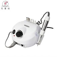 Alat Penggiling Kuku Multifungsi Portabel Terlaris Pro 35000RPM, Kit Penghapus Gel, Perangkat Manikur Pedikur untuk Studio Seni Kuku