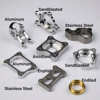 Service de fabrication CNC sur mesure, usine OEM, placage, brossage et polissage d'aluminium, d'acier inoxydable et de laiton pour équipement photographique