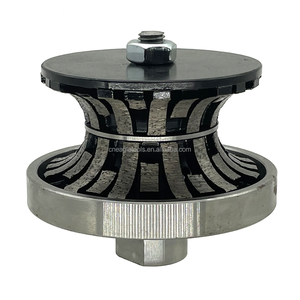 V Full Bullnose Diamond Hand Profile Wheel <strong>Router</strong> <strong>Bit</strong> Edge Grinding Cutting <strong>Bit</strong> for Stone/Ceramic/Porcelain/Concrete - Product Image 3