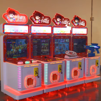 Machine de jeu double d'usine Série Little Overlord Machine de jeu vidéo de jeu d'arcade à pièces pour enfants Support personnalisé
