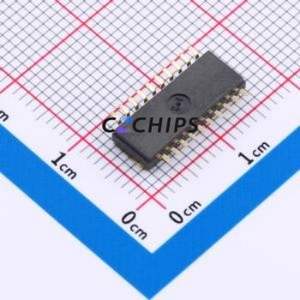 HX 1.27-10P TPPT DIP Switch SMD Switch Flat Toggle, Groove Type Single Pole Single Throw 10 Gull Wing Type - Product Image 2