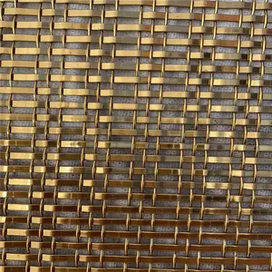 Hot Sale Stainless Steel Decorative Metal Wire Mesh For Cibinets