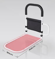 Barreaux de lit modernes en acier inoxydable pour hôpitaux, usage médical, personnes âgées, hauteur réglable, support de canne, couleur personnalisable