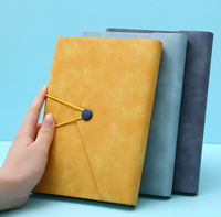 Coffret cadeau de qualité supérieure bloc-notes en cuir dur ceinture élastique cahier stylo ensemble A5 journal relié livre d'écriture de bureau d'affaires