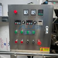 Machine de fabrication de détergent, shampoing, gel, lotion, conditionneur, savon liquide et autres produits ménagers, avec petit mélangeur pour liquides et équipement de mélange.