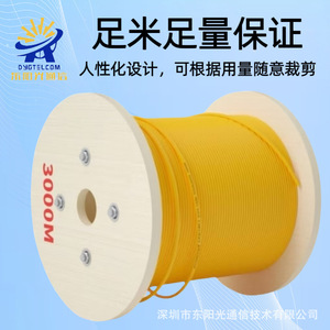 Câble à fibres optiques intérieur GJFJH-12B1, 4 à 144 fibres, monomode G652D, pour la surveillance de la sécurité des centres de données - Product Image 5