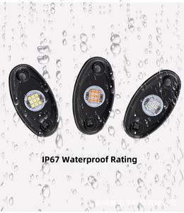 Sistemas de Iluminación Automotriz, Luz Inferior para Automóvil, Luz de Rejilla de Parachoques Todoterreno de Aleación de Aluminio, Luz de Modificación Inferior Multicolor - Product Image 2