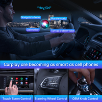 Fuallwin Universal Convert Factory Wired Wireless CarPlay Dongle Dual-Band Wi-Fi Android Auto Support OTA Updates CE/FCC