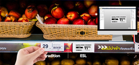 Fournisseurs Affichage d'étiquettes de prix pour les étiquettes électroniques de rayon de supermarché étiquettes de prix numériques esl
