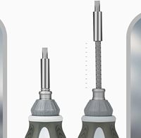 Destornillador telescópico 8 en 1 con trinquete, destornillador multibrocas, herramientas de reparación manual para electricistas, rotación de 180 grados