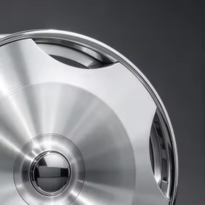 Nouvelle jante en alliage d'aluminium poli Auron, design multi-rayons, forgée en 2 parties, pour la mise à niveau des voitures particulières, nouvelle jante - Product Image 3