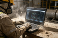 Nuovo Notebook Robusto ad Alta Velocità a Doppio Canale 15.6 Pollici Intel Core I7-11390H 512GB SSD Scheda Dedicata GNSS Multi OS Inglese