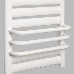 Radiateur de porte-serviettes vertical en acier de concepteur Chauffage central à eau chaude mural OEM Chauffe-serviettes de salle de bain et sèche-serviettes - Product Image 6