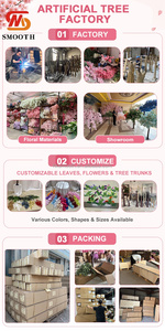 Nouvelle conception élégante : Mur de fleurs artificielles roses 8x8 pieds avec support pliable sur roulettes pour décoration florale de scène de mariage - Product Image 6