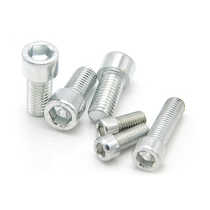 Sunpoint M4 cường độ cao cấp 8.8 thép mạ kẽm Đầu Cốc lục giác bu lông màu xanh trắng kẽm hình trụ hàng tồn kho - Product Image 3