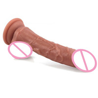 Masturbation féminine, gode réaliste en silicone liquide souple de 7,5 pouces, jouets sexuels pour femmes