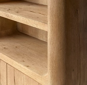 Armario de almacenamiento y vajilla de lujo de alta gama de madera maciza fina RH - Product Image 4