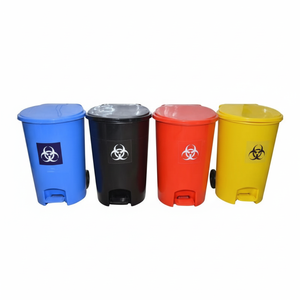 2025 Cubo de basura de cocina inteligente con separación en seco y húmedo Sensor inteligente Cubo de basura de plástico automático - Product Image 1