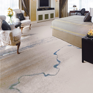 HENGJIU, alfombras de piso de nuevo diseño, alfombras de pared a pared con patrón floral barato para el hogar - Product Image 6