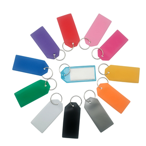 Wholesale Custom PVC Promotional Portable Digital Printed Keychains Carabiners Plastic Luggage Tag Card Keyring Keychain