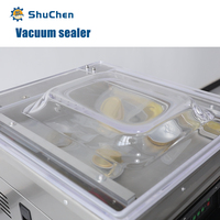 Machine d'emballage sous vide manuelle de table Shuchen à chambre unique pour usage domestique