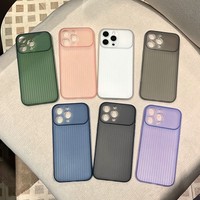 Coque translucide antichoc en silicone souple à motif bagage ondulé et rayures pour iPhone 18 17 15 14 13 Pro Max 16 Plus