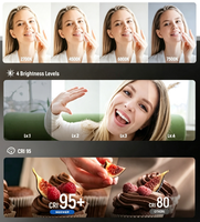 NEEWER NL32R Lampe d'appoint magnétique pour selfie, design compact, portable, idéale pour les voyages, les vlogs et l'enregistrement en direct
