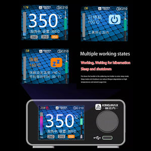 Estación de Soldadura Multifuncional, Herramienta Profesional de Reparación Electrónica, Soldador de Temperatura Constante de Alta Potencia de 240 W - Product Image 4