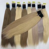 Ghrehair 100% Cheveux Humains Non Traités, Extensions de Cheveux Naturels Bruts Brésiliens Indiens en Vrac, Perruques, Extensions de Cheveux