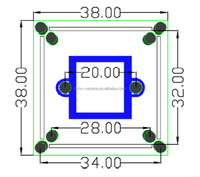 Carte de circuit imprimé de caméra CCTV AHD Ruision Technology Co Ruision 533 PCB