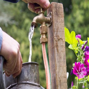 Outside Tap Solid Brass Outdoor Tap Compatible with Hose Fittings Ideal Garden Tap for Allotments Stables and <b>Builder</b> Yards - Product Image 4