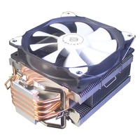 Refroidisseur de processeur BAJEAL A400 avec 4 caloducs, ARGB/RGB, ventilateur 120 mm 3 broches, roulement à huile 18dba, radiateur PC, compatible Intel LGA 2011-1151 AM4