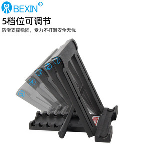 BEXIN <b>Tablet</b> Pc <b>Stand</b> Adjustable Plastic Mini Desk Holder For Phone <b>Tablet</b> - Product Image 4