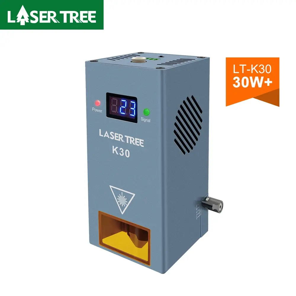 LASER TREE 30W Optische Leistung Laser gravur-und Schneid modul 160W Laser kopf mit Air Assist System 6-Kern-Dioden PWM TTL