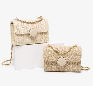 <span class=keywords><strong>2025</strong></span> Alibaba nhà máy nóng mùa hè bãi biển rơm sling Túi người phụ nữ túi xách, mới thời trang kỳ nghỉ rơm Crossbody Túi thấp moq trong kho - Product Image 2