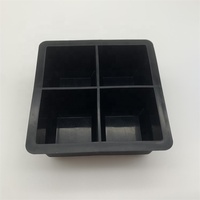 Bac à glaçons en silicone de qualité alimentaire, écologique, facile à utiliser, pour la fabrication maison, compatible congélateur, pour whisky et glaçons sphériques