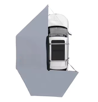 Auvent latéral de véhicule pliable à 270 degrés pour camping en pick-up tout-terrain, auvent de toit, pare-soleil de voiture, tente