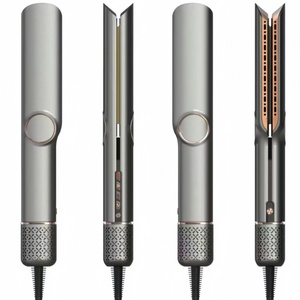 New Design Professional Negative Ion Airflow Straightening Drying Airstyler 2 in 1 One <b>Step</b> Hair Dryer Straightener - Product Image 3