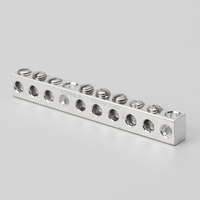 Connecteur de bornier de liaison de barre de vis de cosse mécanique en aluminium personnalisé KS