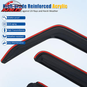 Viseras para Ventanas Internas de 4 Piezas para Jeep Wrangler 07-17 y 18 Wrangler JK Unlimited - Product Image 4