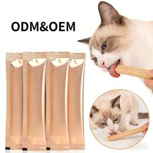 <span class=keywords><strong>Super</strong></span> Cat Creamy Treats 15g Tuna Salmon Chicken Supplier Cat Strips Snacks - Product Image 6