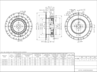 Réducteur harmonique combiné de type simple à chape creuse, Boîte de vitesses harmonique de précision pour articulations de robots industriels Harmonic Drive