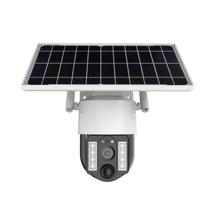 กล้องกลางแจ้งพลังงานแสงอาทิตย์ระบบ WiFi ตรวจจับการเคลื่อนไหวอัจฉริยะ2MP V380รักษาความปลอดภัยแบบไร้สายกล้อง PTZ กันน้ำ IP66 - Product Image 5