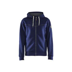 BLAKLADER-Sudadera con capucha 493325148900XXXL con forro de pelo Azul marino-EAN 7330509515860 WORK HOODIES - Product Image 1