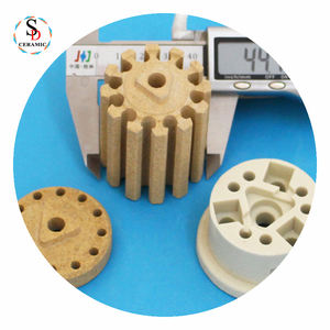 Tubi ceramici della Cordierite dei fori multipli industriali refrattari ad alta resistenza al calore del produttore - Product Image 2