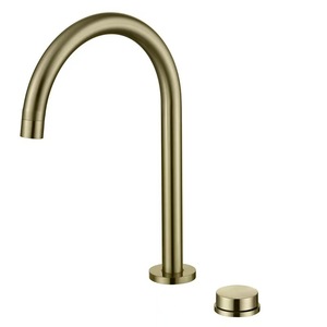 Brass <b>Basin</b> Faucet <b>Single</b> Handle Deck Mounted Ceramic Valve Core 2 Holes For Hotel Projects - Product Image 4
