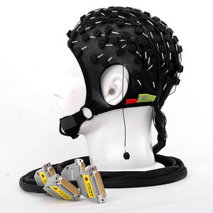 Headset Elektroda <span class=keywords><strong>EEG</strong></span> 64 Saluran, 128 Saluran untuk Pelatihan Psikologis, Pemantauan Penelitian Ilmu Otak - Product Image 1