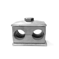 High Quality Double Series Hydraulic Plastic PP Pipe Hydraulic Tube Clamp Pipe Fastener